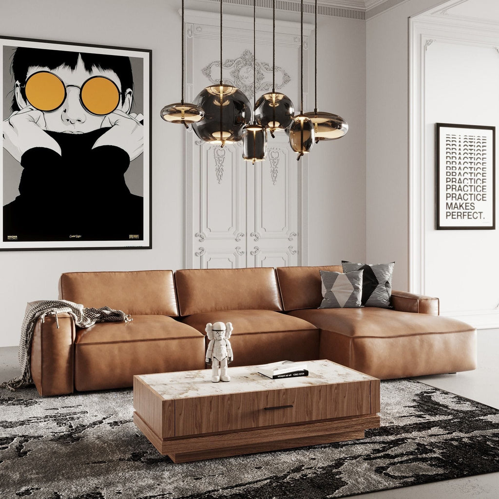 Sofas Designed for Modern Homes with Sculpted Profiles and Warm Contem ...