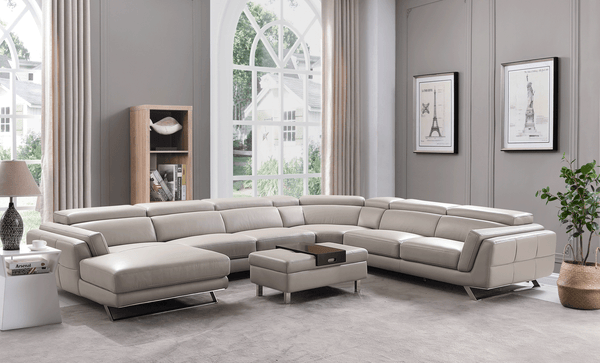 582 Light Grey Sectional