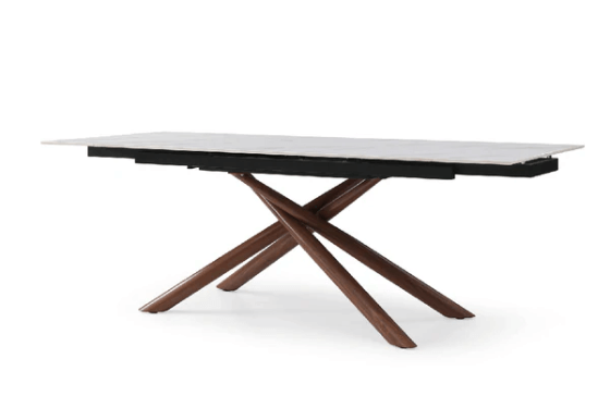 9063 Dining Marble Table - Side View of the Table 2