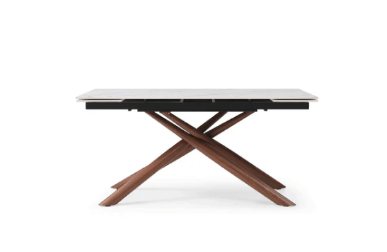 9063 Dining Marble Table Side View of the Table 1