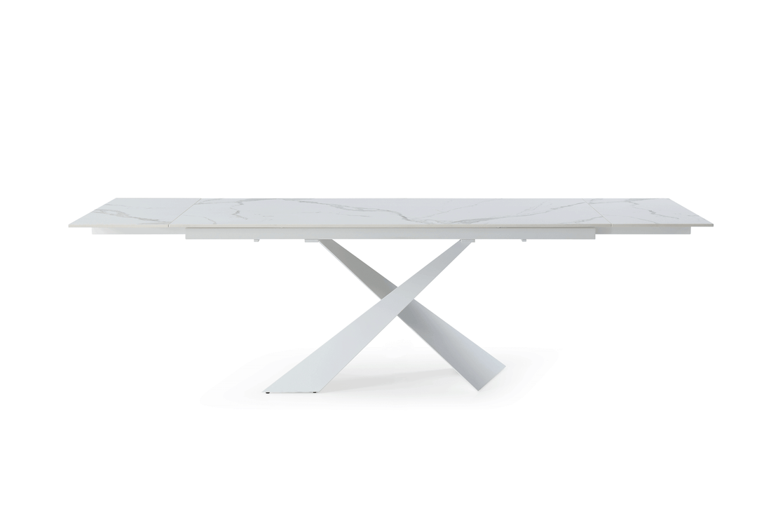 9113 71" White Dining Table - Featured Photo