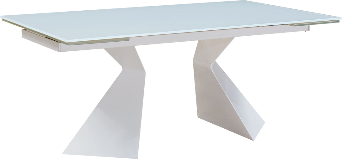 992 Dining Table - Angled View of Glass Table Top