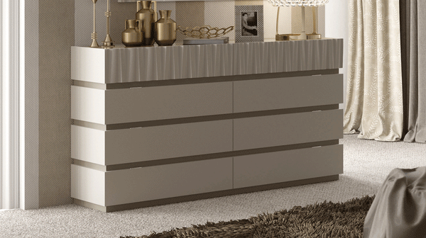Marina Double Dresser in Taupe