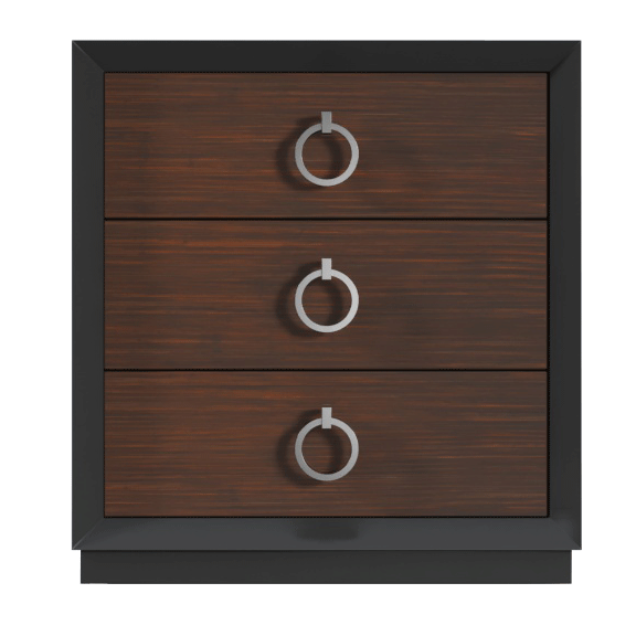 The Emporio Black Nightstand