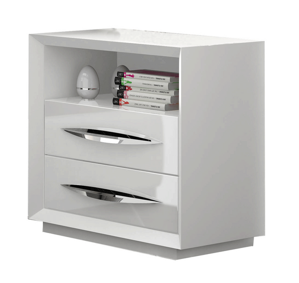 The Emporio White Nightstand