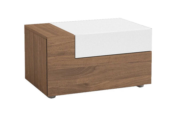 Mar - Nightstand in Two Tone Finish