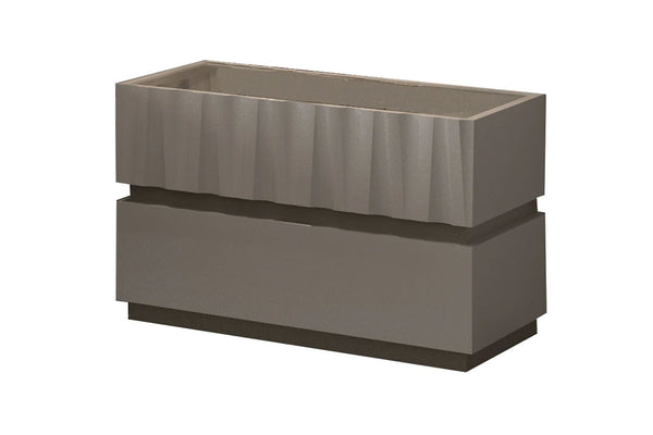 Marina 2-Drawer Nightstand in Taupe