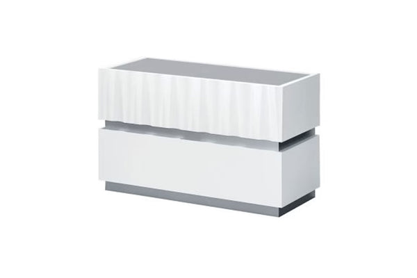 Marina 2-Drawer Nightstand in White