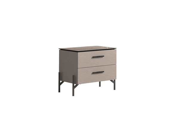 The Silvia - 2 Drawer Nightstand