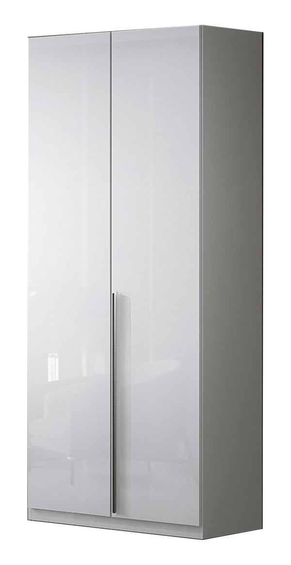 The Athena - 2 Door Gloss White Wardrobe