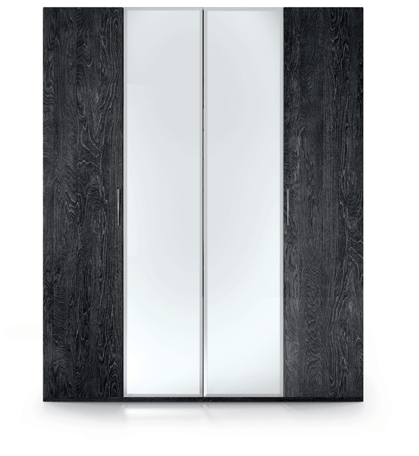 The Onyx - 4 Door Modern Italian Wardrobe