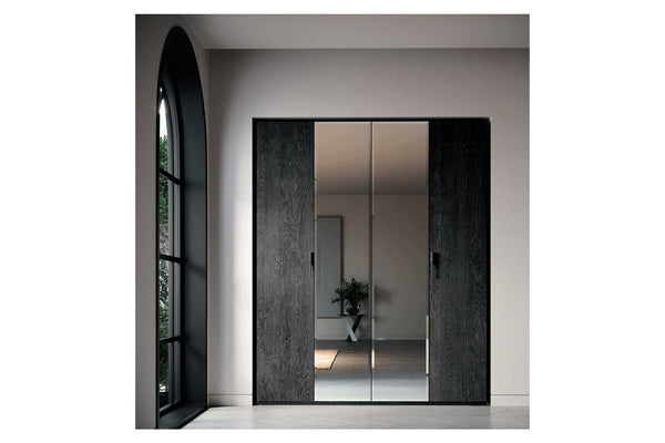 The Onyx - 4 Door Modern Italian Wardrobe