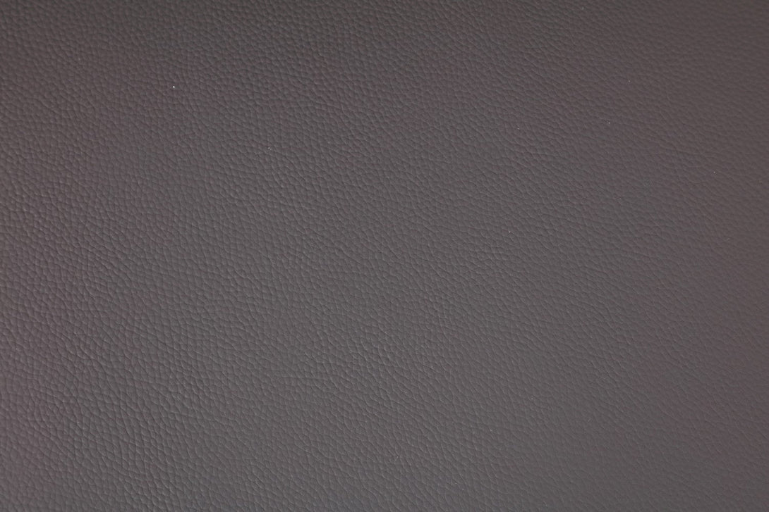 Divanitalia 636 Sofa in Dark Gray Leather - Close-up View Leather