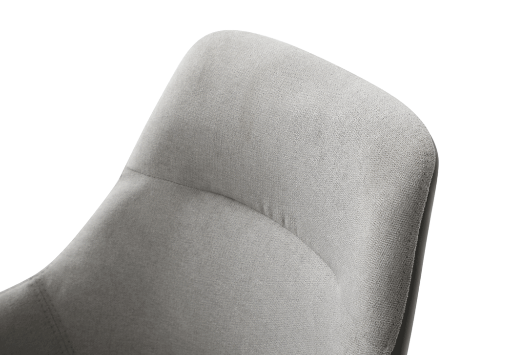 9035 Dining Arm Chair - Close-Up View of Chair Back Upholstry
