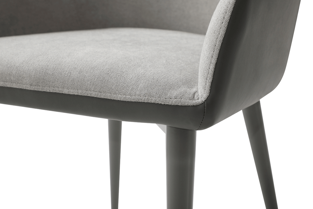 9035 Dining Arm Chair - Close-Up View of Chair Seat Upholstry