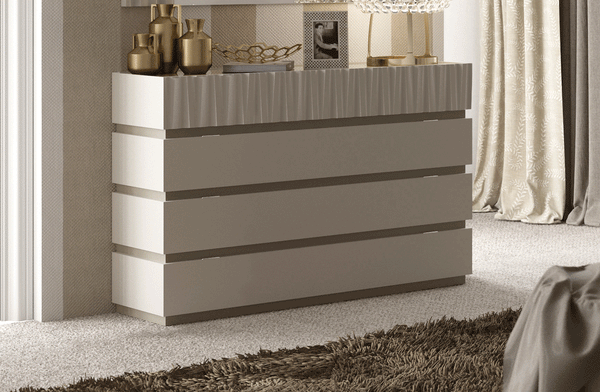 Marina Single Dresser in Taupe