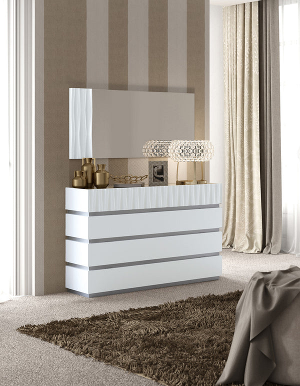 Marina Single Dresser in White