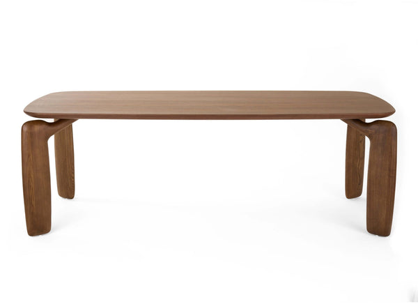 Modrest Michael Mid Century Modern Walnut Dining Table - Featured Image