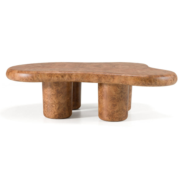 Modrest Weskan - Modern Faux Burl Coffee Table - Featured Photo