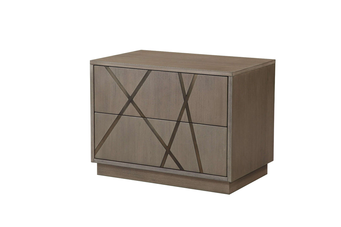 Modrest Nixa - Angled view of the Nightstand on white transparent background