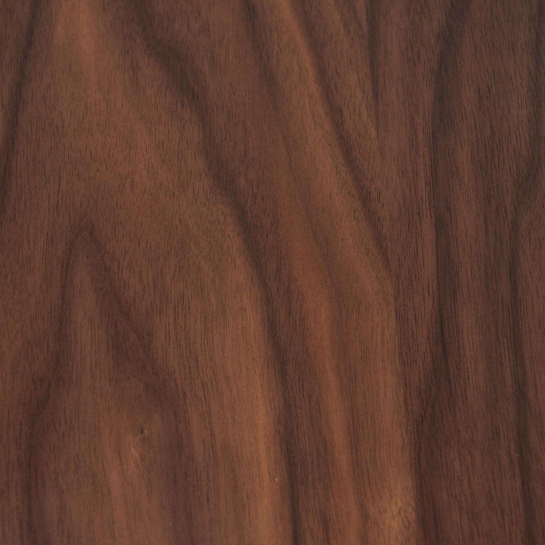 Nova Domus Kamela - Modern Walnut Dresser - Close-Up View of Walnut Vaneer Finishing