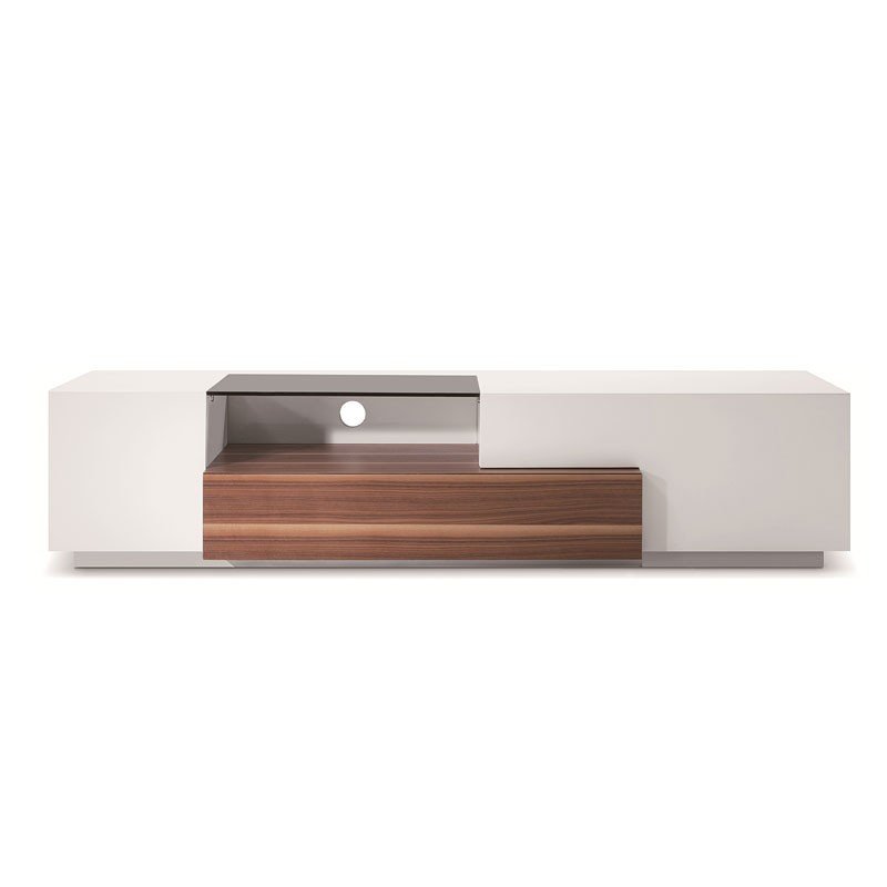 TV015 Long TV Stand in White High Gloss Finish - Featured Photo