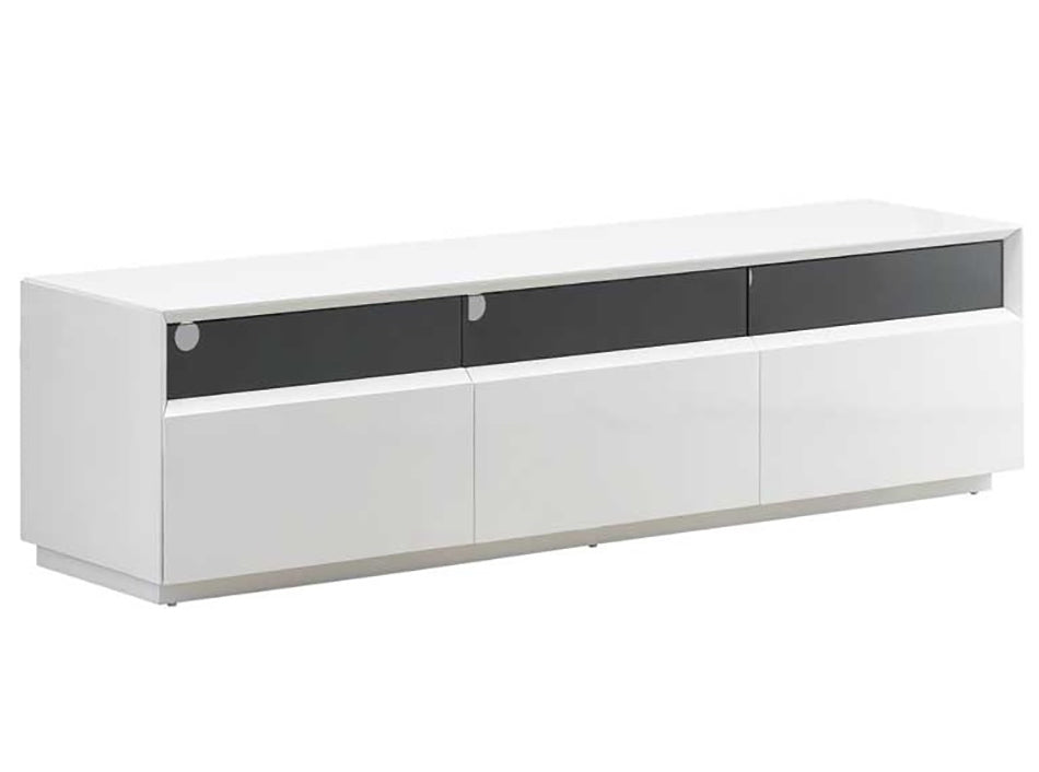 TV023 Modern Large TV Stand in White High Gloss Finish - Featured Photo