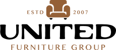 Brown stylized logo of a furniture company with a vintage chair icon and established year 2007 text above the name
