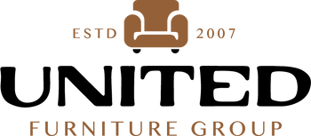 Brown stylized logo of a furniture company with a vintage chair icon and established year 2007 text above the name