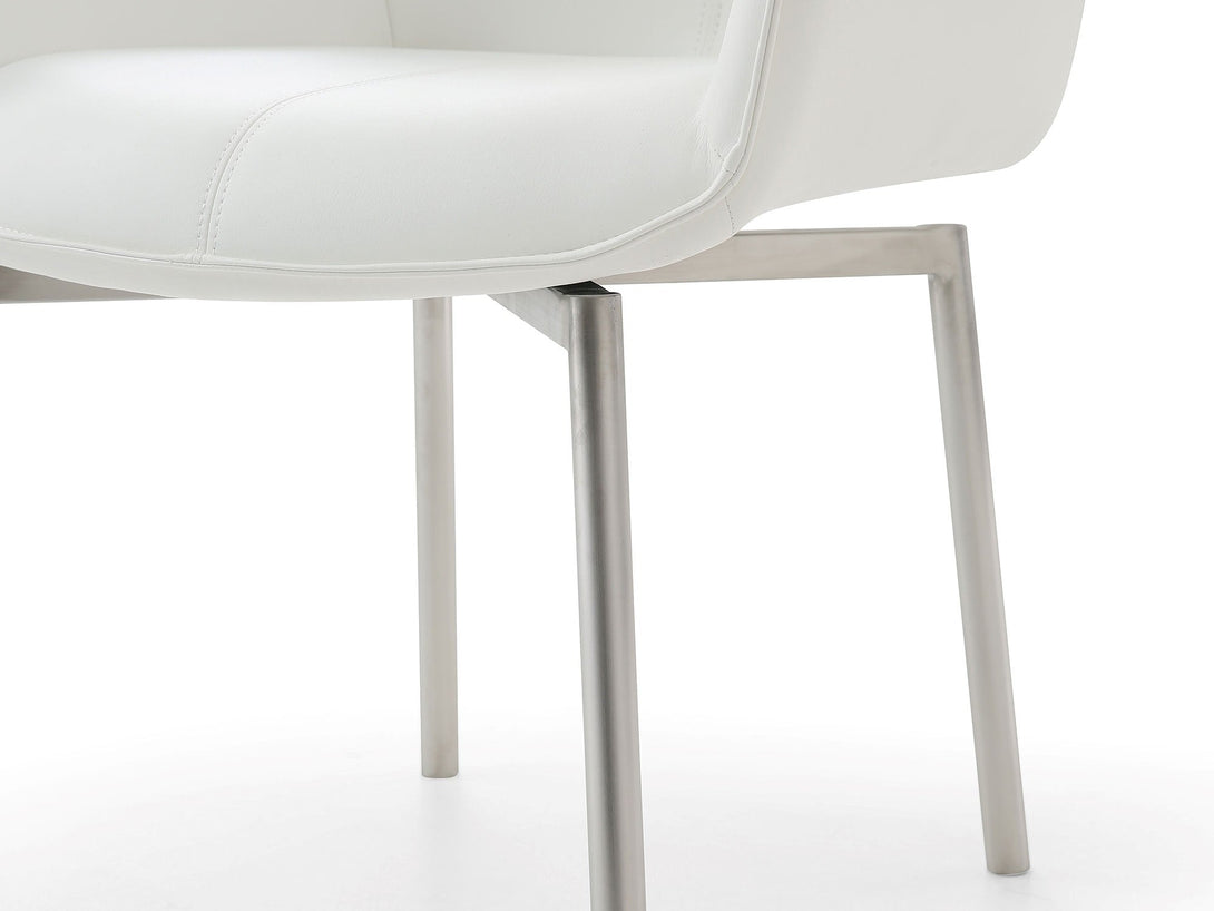 218 Swivel Dining Chair - Close-Up View of Chair Feet