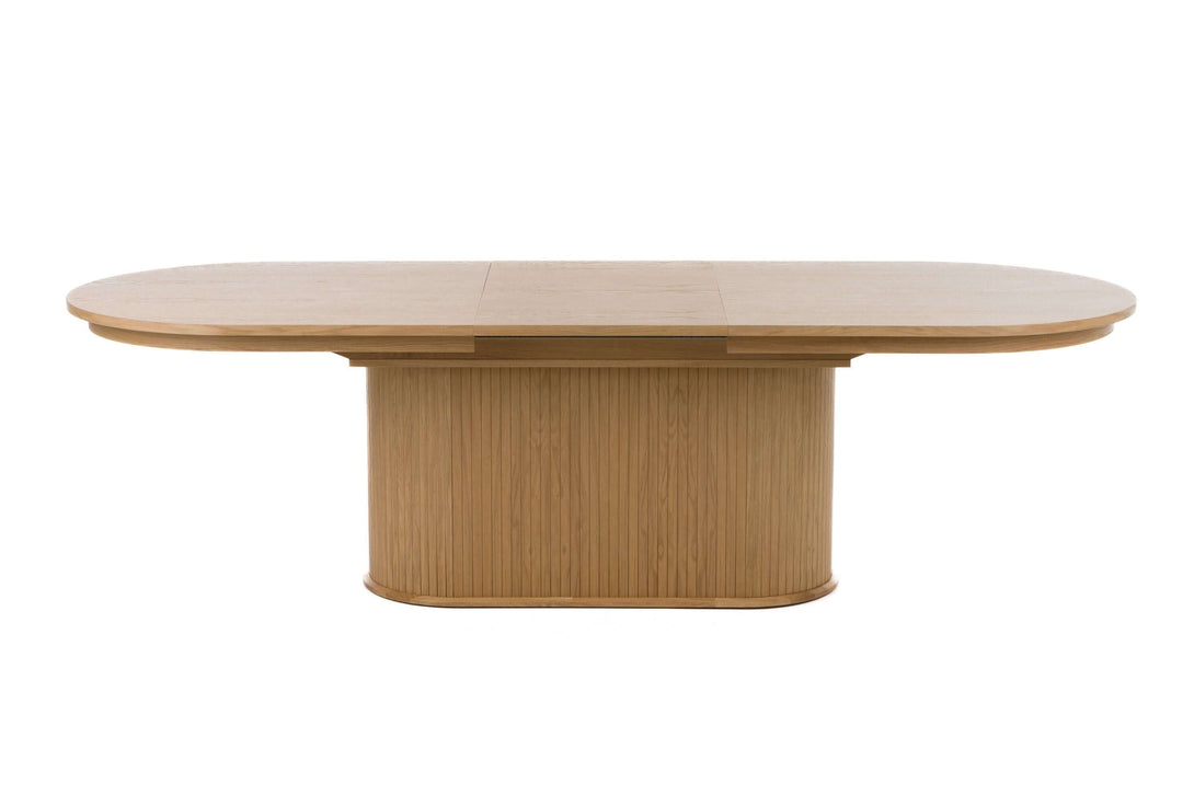 Modrest Milan Modern Natural Oak Dining Table With Extension – United ...